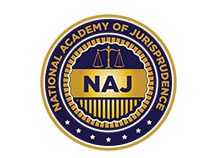 National Academy of Jurisprudence seal - Attorney David Pedrazas